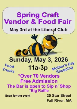 2026 Spring Craft Fair May 3 at the Liberal Club