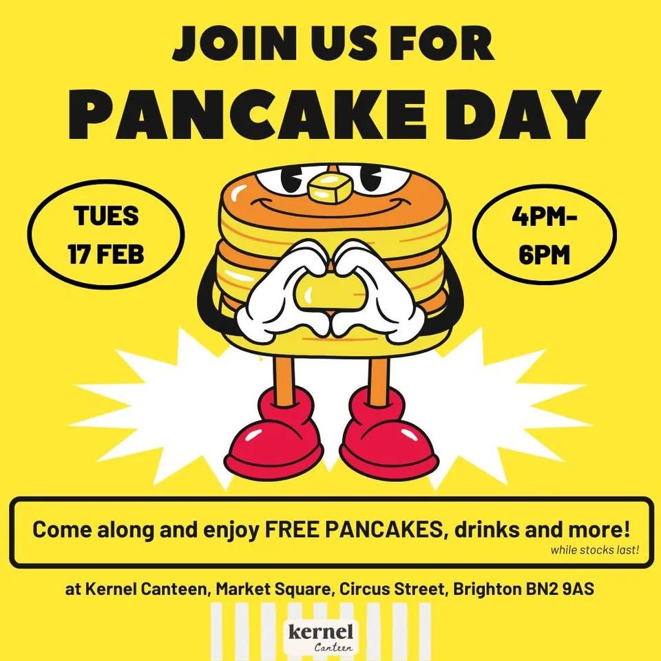 Pancake Day at Kernel Canteen (with free pancakes!)