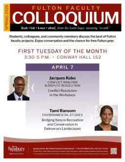 Fulton Faculty Colloquium
