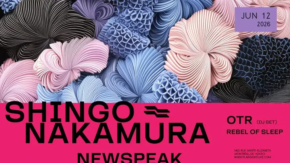 SHINGO NAKAMURA au Newspeak