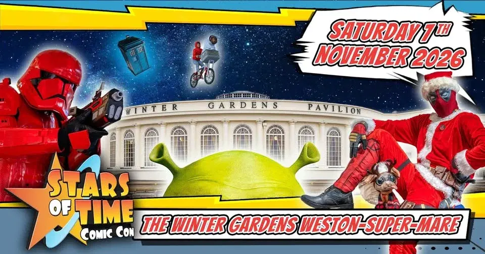 Stars of Time Comic Con at The Winter Gardens