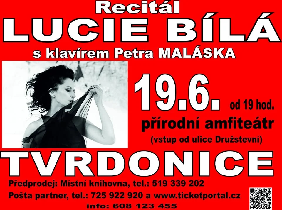 LUCIE BÍLÁ recitál Tvrdonice