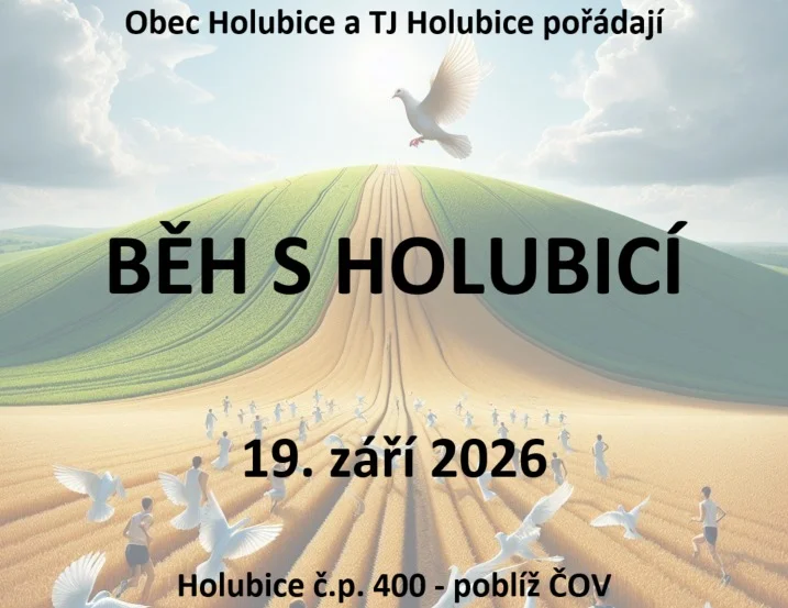 Běh s holubicí 2026