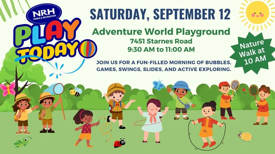 Play Today NRH - Adventure World Playground with Nature Walk