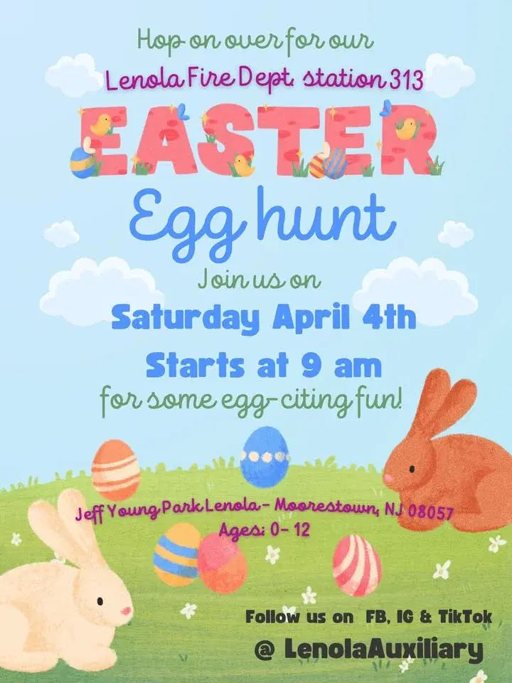 Lenola Fire Dept. Easter Egg Hunt
