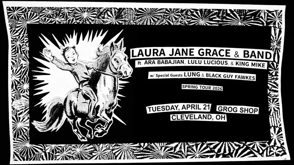 Laura Jane Grace & Band w/ LUNG and Black Guy Fawkes at Grog Shop