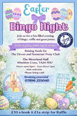 Easter Bingo 🍫🐣🐇🥚🎱🎉