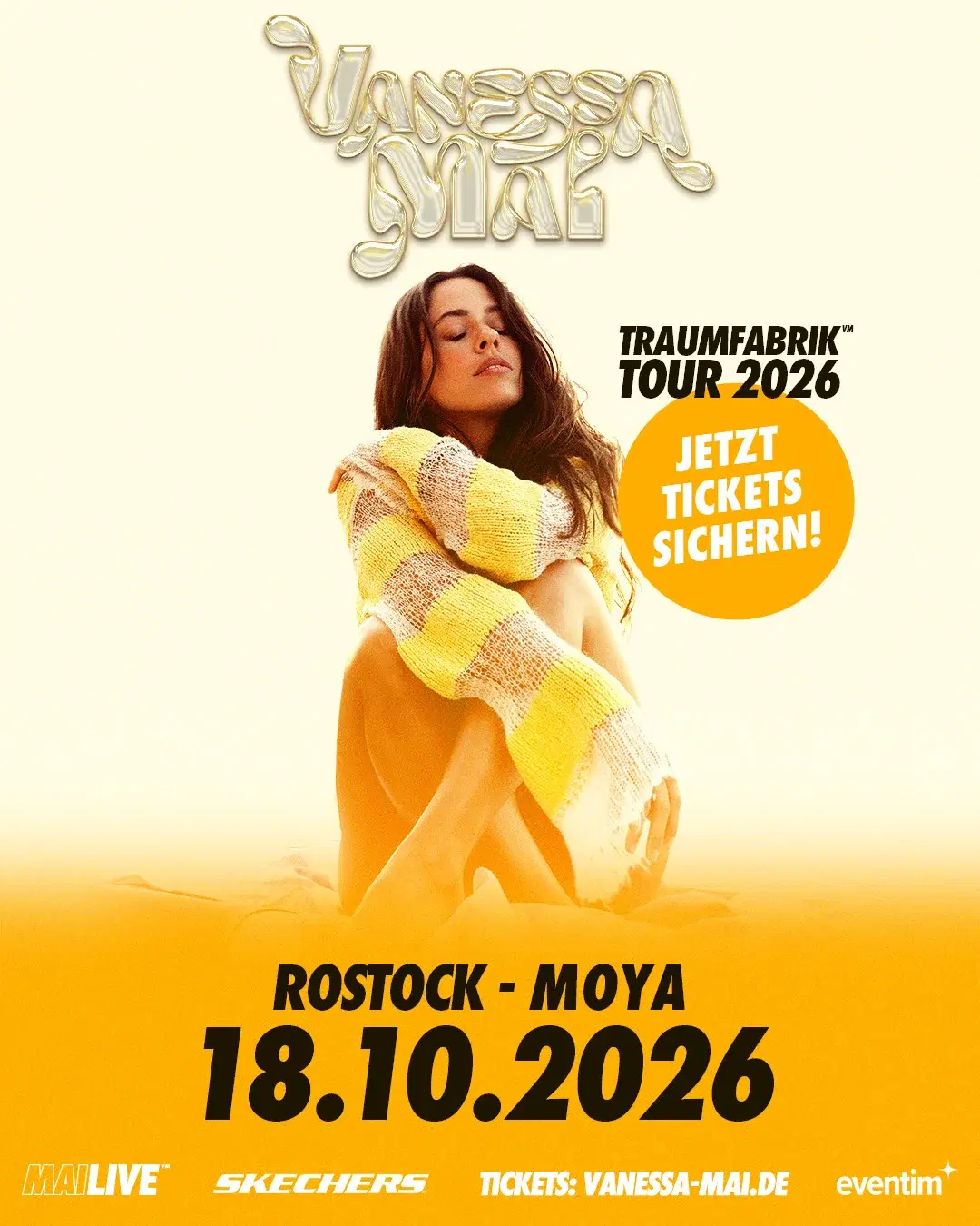 Vanessa Mai Traumfabrik Tour 2026