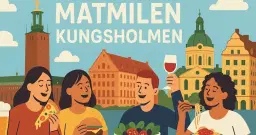 Matpromenad på Kungholmen