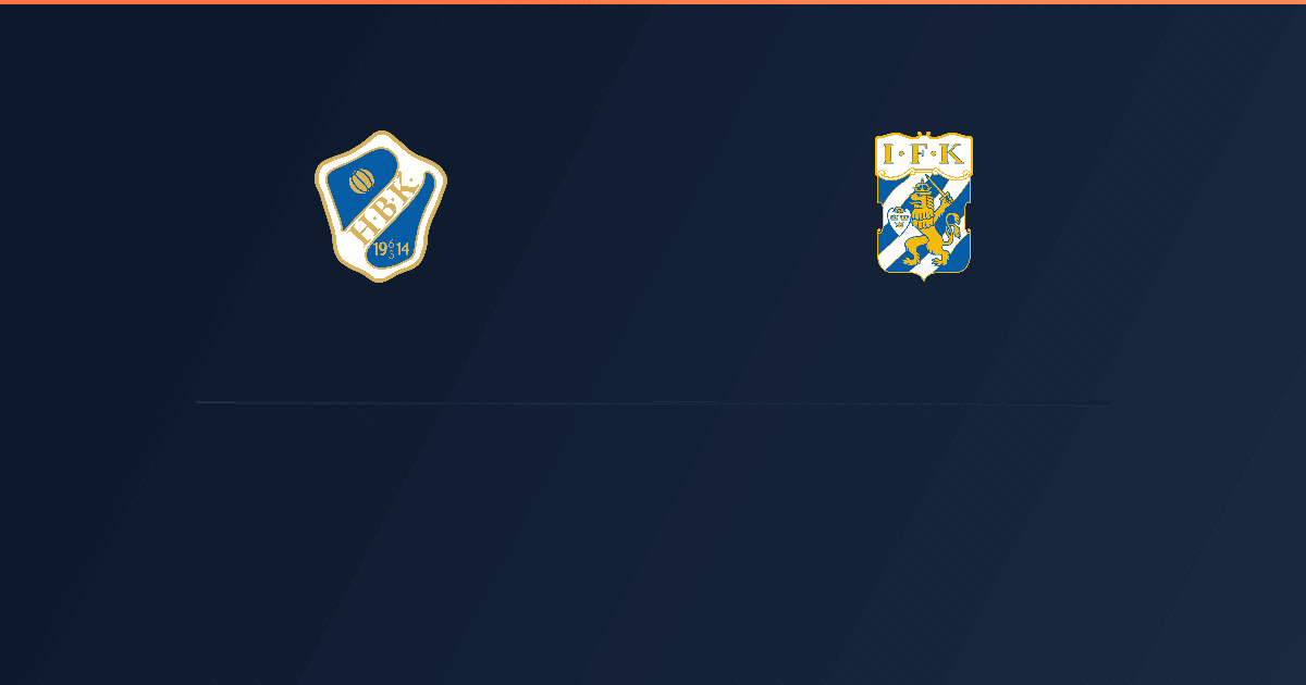 Halmstad vs IFK Göteborg