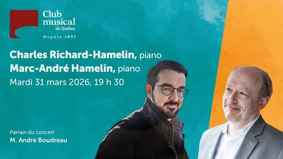 Charles Richard-Hamelin et Marc-André Hamelin