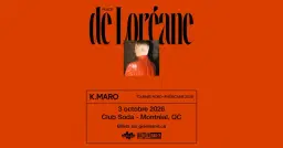 K.Maro | Club Soda | Montréal