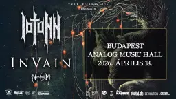 IOTUNN, In Vain, Nephylim // Budapest, Analog Music Hall
