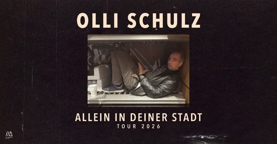 Olli Schulz /// Allein in deiner Stadt – Tour 2026 /// Wien