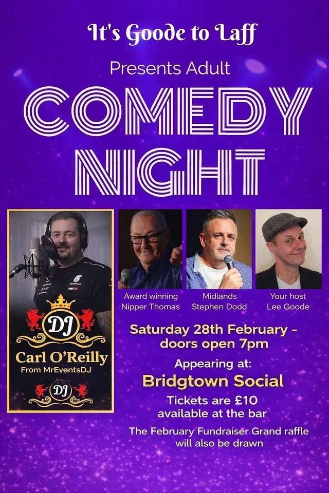 Comedy Night at Bridgtown Social - Its good to Laff!