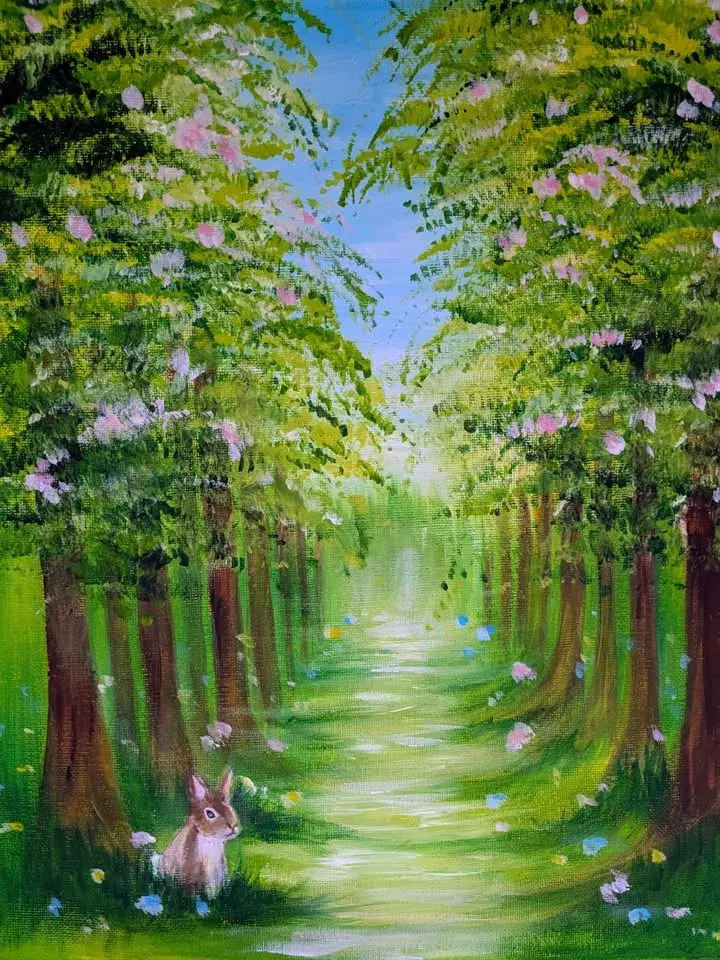 Sip & Paint "Whispers of Spring"