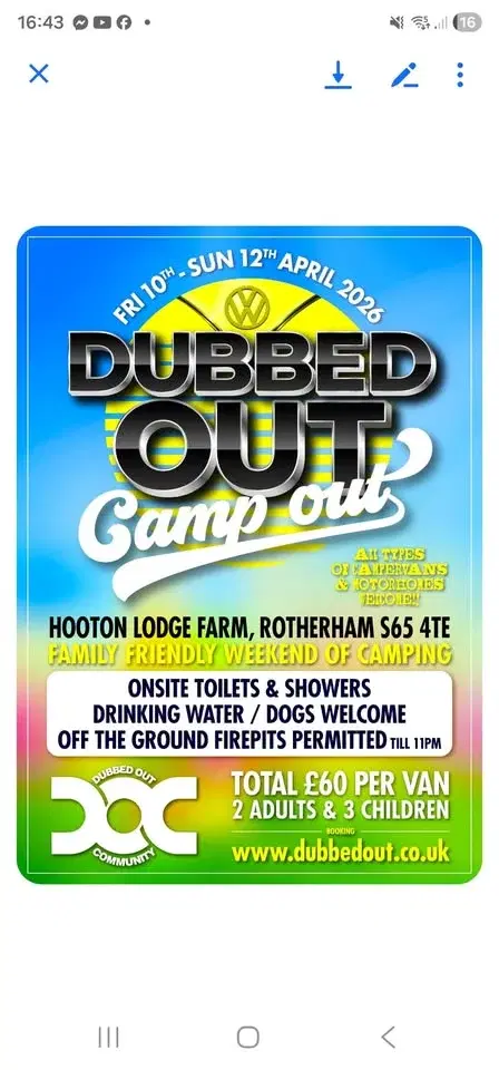 DUBBED OUT SPRING CAMPOUT