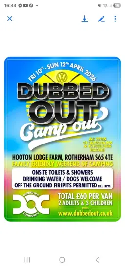 DUBBED OUT SPRING CAMPOUT