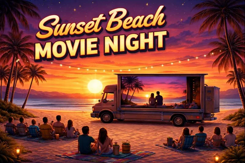 Sunset Beach Movie Night