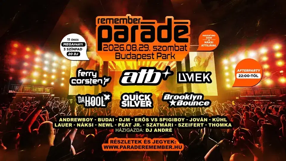Parádé Remember 2026 // Budapest Park