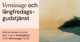 Vernissage och långfredagsgudstjänst