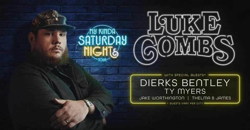Luke Combs - My Kinda Saturday Night Tour