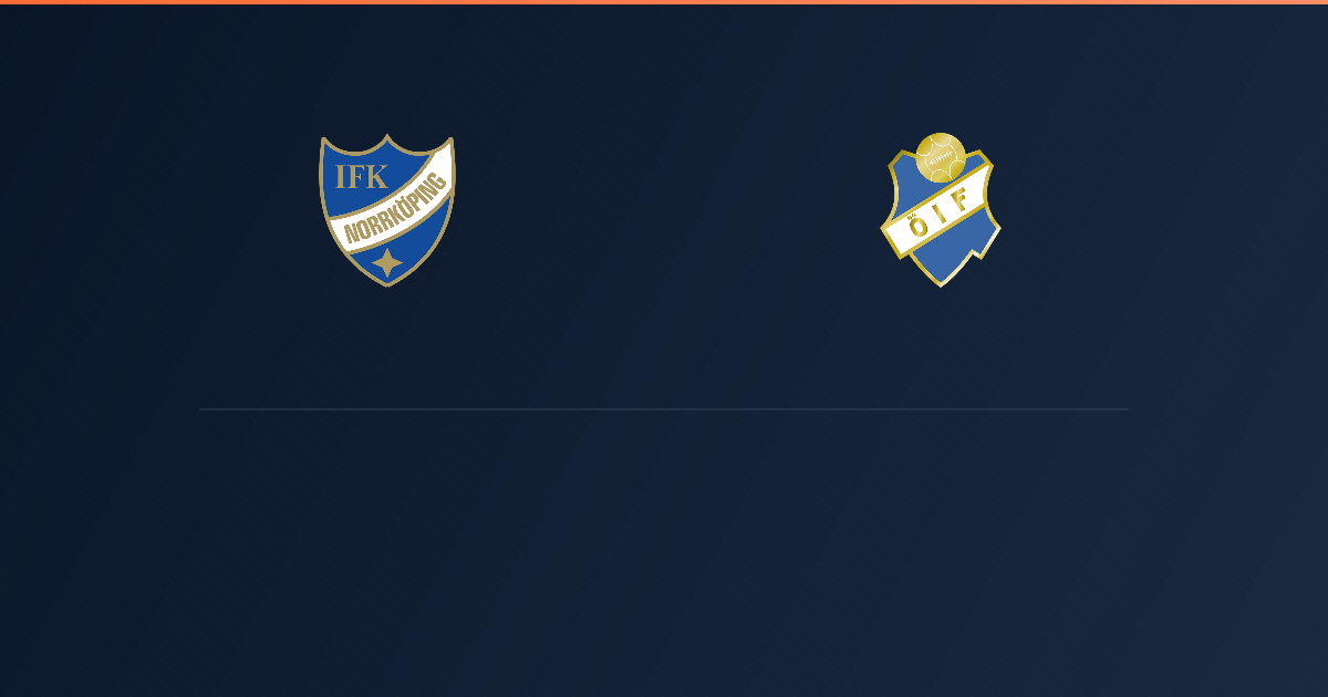 Norrköping vs Öster