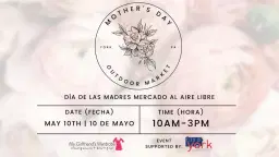 Mother's Day Outdoor Market