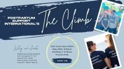 3rd annual The Climb - Eau Claire fundraiser/walk