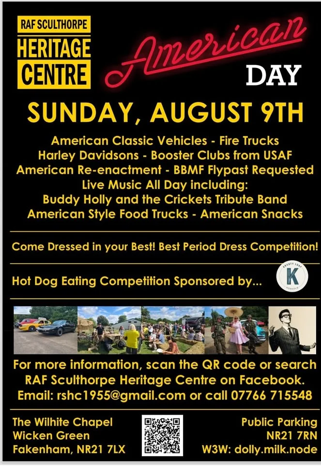 RAF Sculthorpe Heritage Centre American Day.