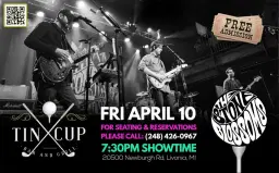 𝗧𝗵𝗲 𝗦𝗧𝗢𝗡𝗘 𝗕𝗟𝗢𝗦𝗦𝗢𝗠𝗦: LIVE at Tin Cup Bar & Grill ⛳️