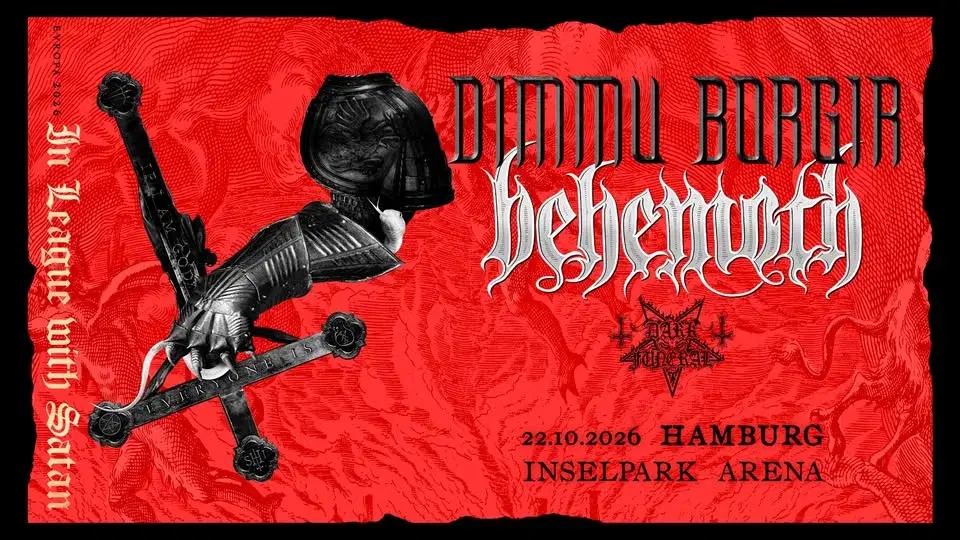 DIMMU BORGIR & BEHEMOTH - In League With Satan Tour 2026 | Hamburg
