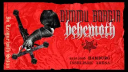 DIMMU BORGIR & BEHEMOTH - In League With Satan Tour 2026 | Hamburg