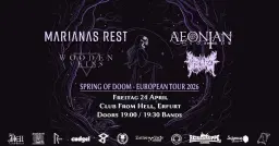 Marianas Rest, Aeonian Sorrow, Wooden Veins, Suffer Yourself