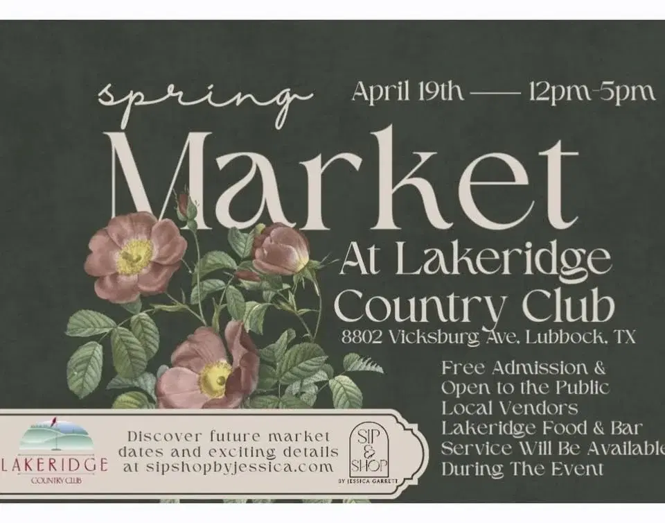 Spring Market at Lakeridge County Club