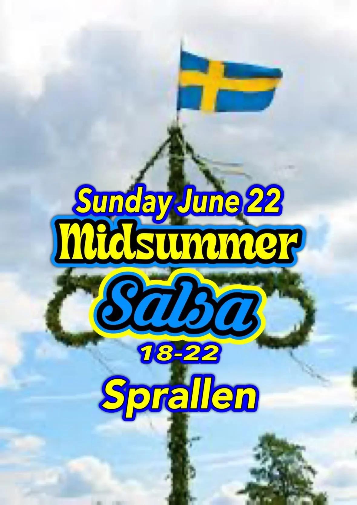 đžđ¶ Midsommar Salsa Fest pĂ„ Sprallen đđ