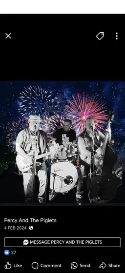 Live Band - Percy & The Piglets