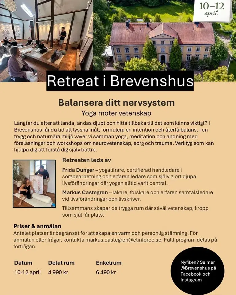 Balansera ditt nervsystem - Yoga möter vetenskap