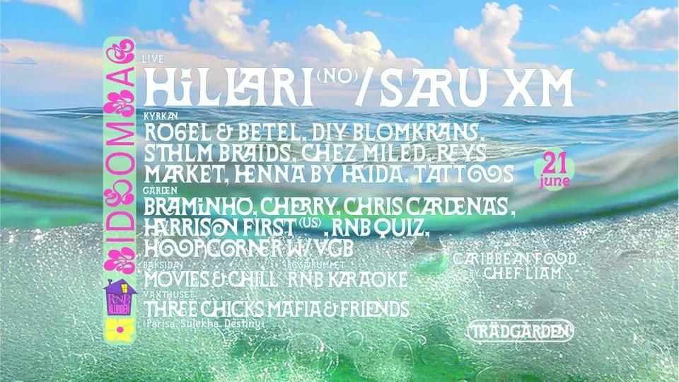 RNB KLUBBEN #10 🎶🌺 – 12 timmars RNB-fest på Trädgården