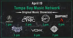 Tampa Bay Music Network’s “Original Music” Showcase