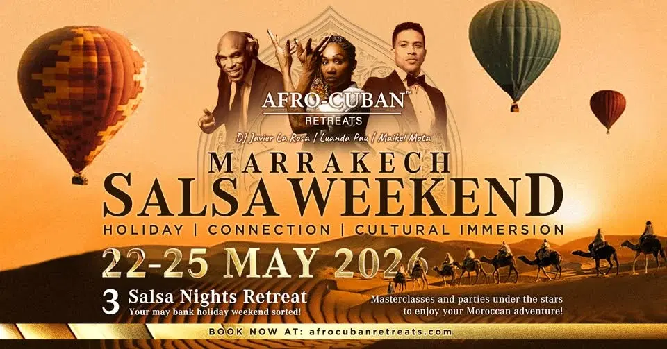 đ Marrakech Salsa Weekend: Your May Bank Holiday Escape! đČđŠ