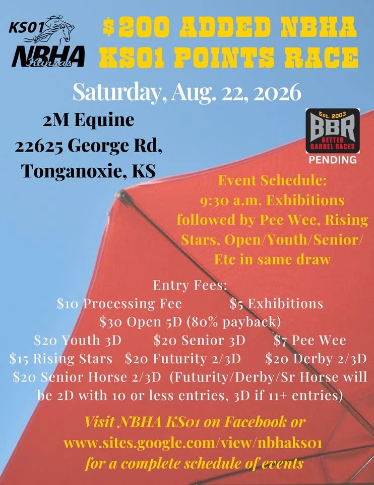 NBHA KS01 August 22 Points Race