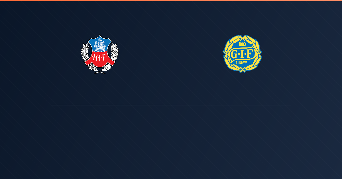 Helsingborg vs Sundsvall