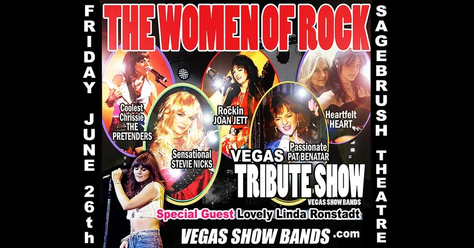 THE WOMEN OF ROCK SHOW at SAGEBRUSH THEATRE KAMLOOPS BC CANADA JUNE 26