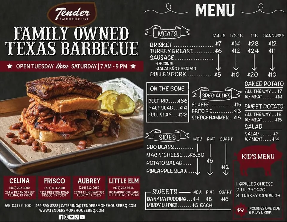 July Meet Up - Tenders Smokehouse