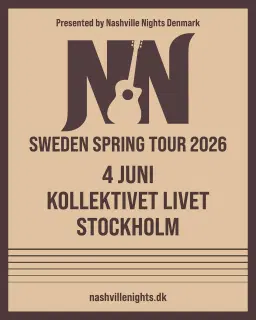 Nasville Nights: Brett Tyler + Kimberly Kelly + Stiko Per Larsson | Live på Kollektivet Livet!