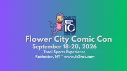 Flower City Comic Con 2026