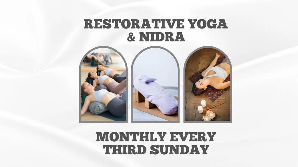 Monthly Restorative Yoga & Nidra