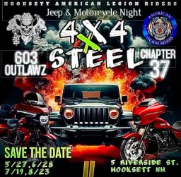 4x4 Steel (Jeep and bike night)