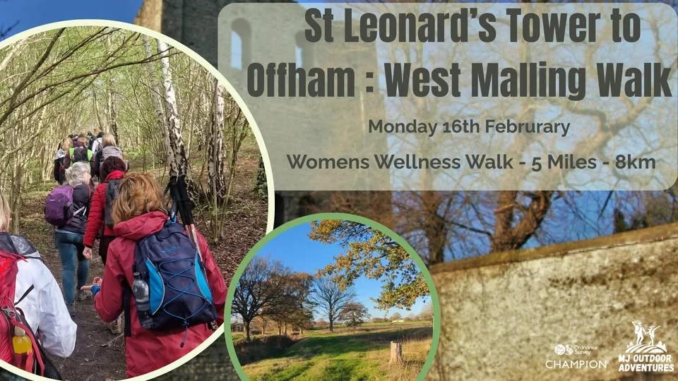 Womens Walking Group- St Leonard’s Tower to Offham: West Malling (February) – Wellness Walk